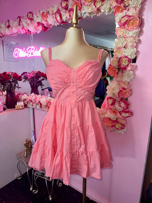 Vestido coral